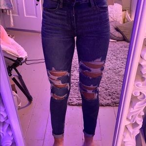 AE ripped jeans